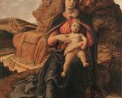 Madonna and Child - 安德烈亚·曼特尼亚